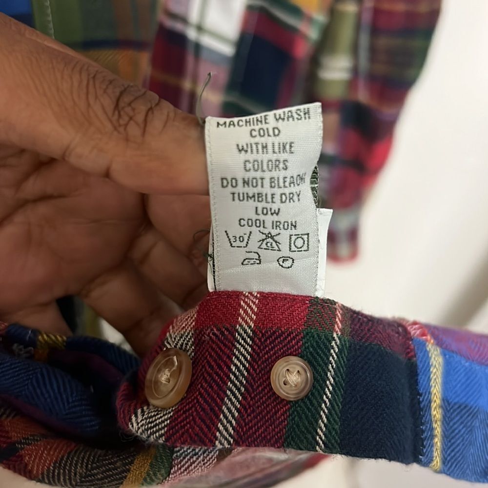 Orvis Patchwork Shirt - Picture 3 of 4
